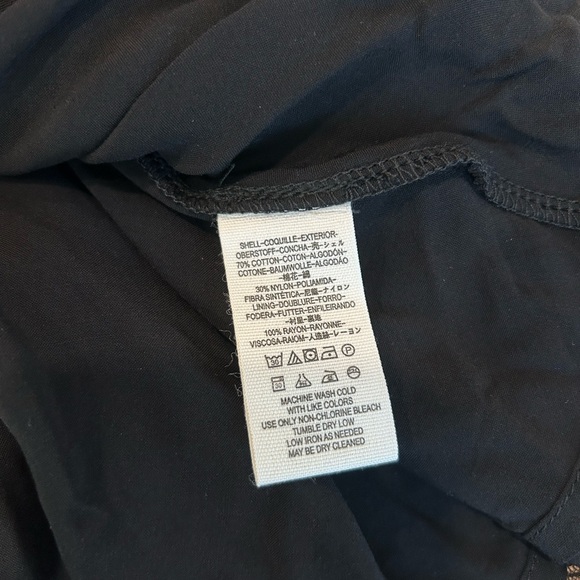 Free People Women’s Black Lace Skater Dress, Size 12 Large Lined 3/4 Sleeve - Picture 5 of 12